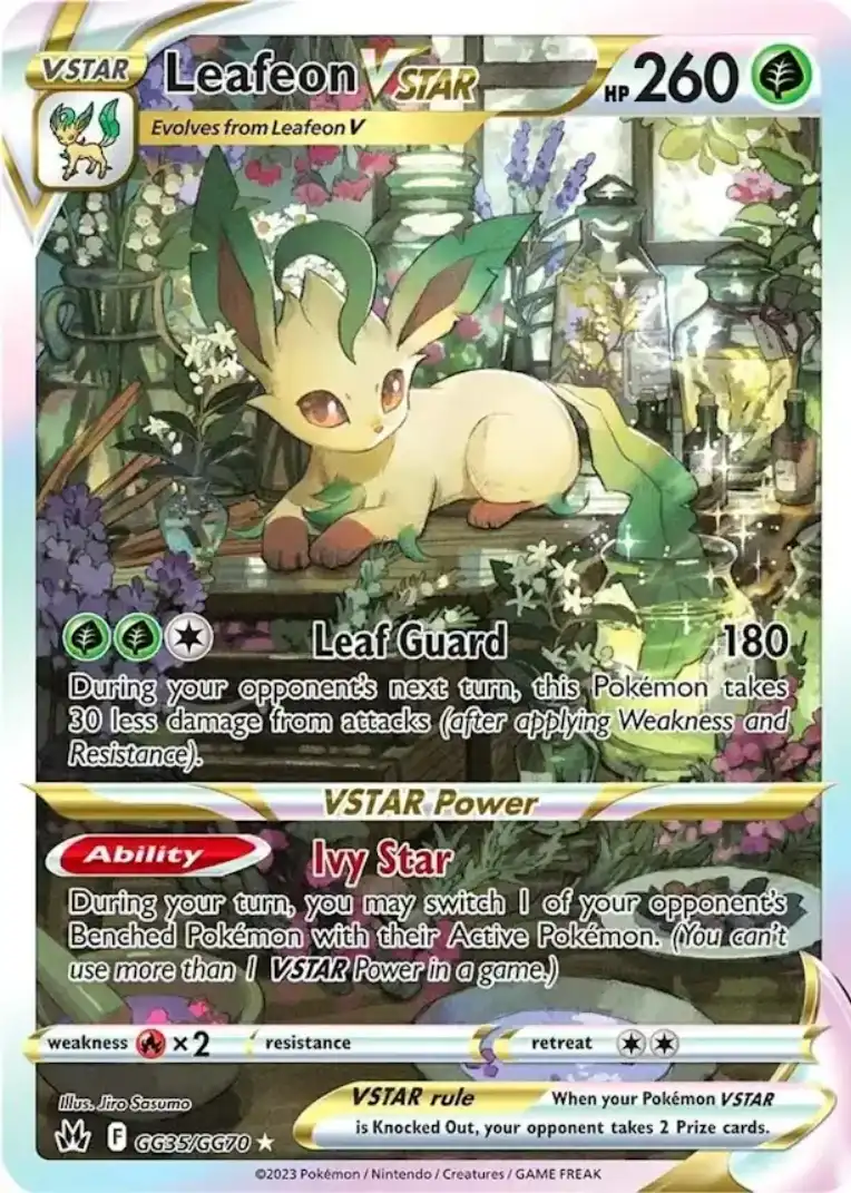Galarian Gallery 35<br>Leafeon VSTAR