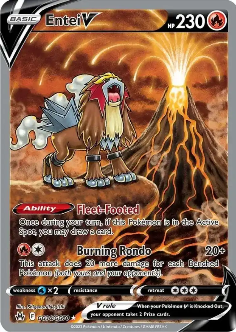 Galarian Gallery 36<br>Entei V