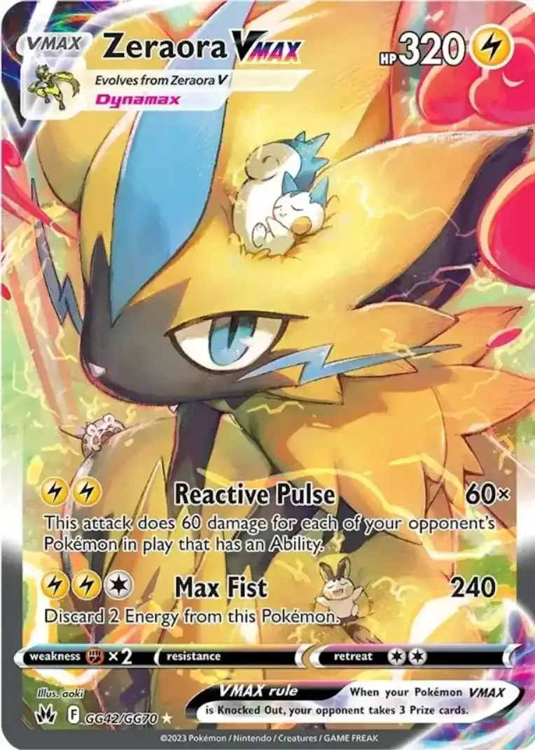 Galarian Gallery 42<br>Zeraora VMAX