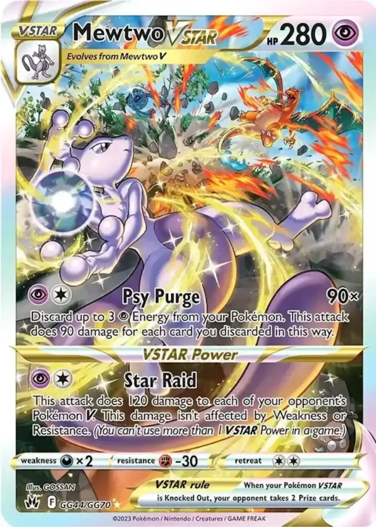 Galarian Gallery 44<br>Mewtwo VSTAR