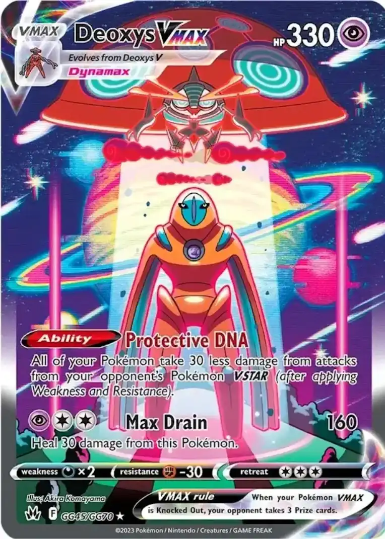 Galarian Gallery 45<br>Deoxys VMAX