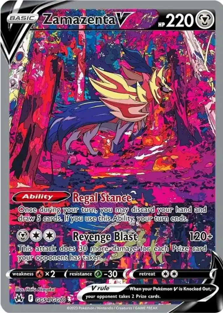 Galarian Gallery 54<br>Zamazenta V