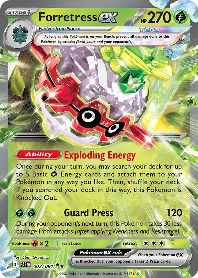 >Forretress ex