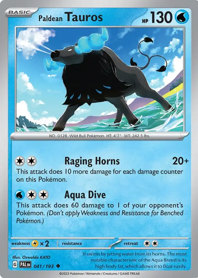 Paldean Tauros