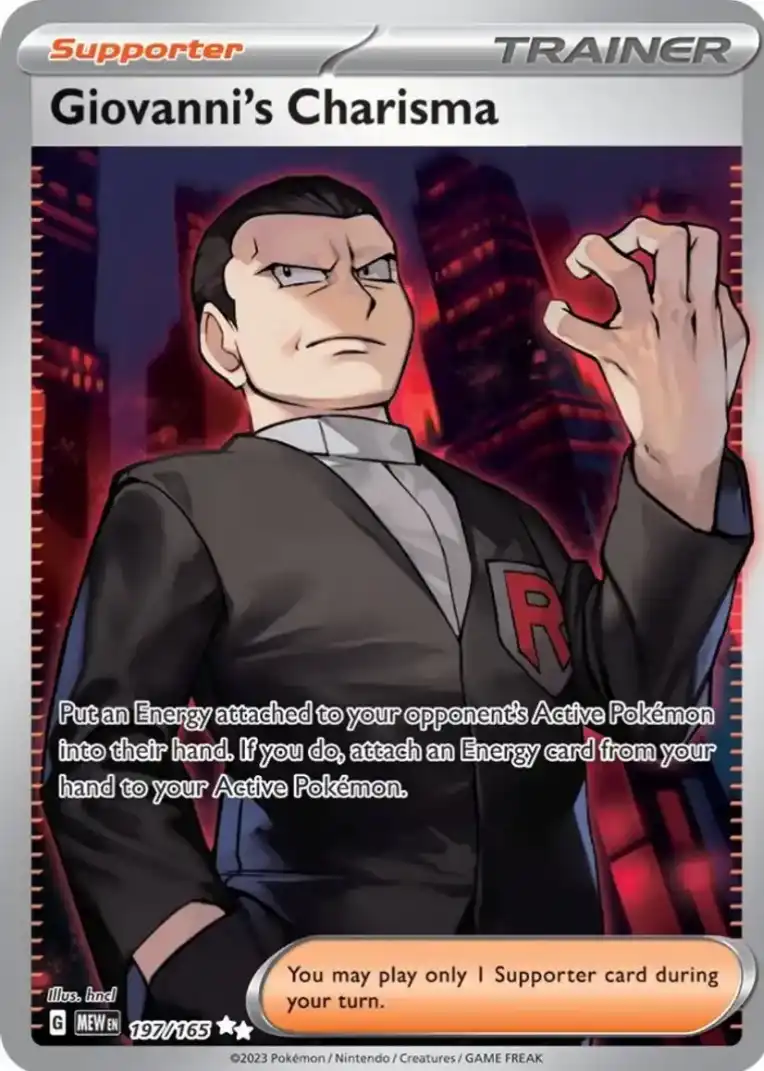 Giovanni's Charisma