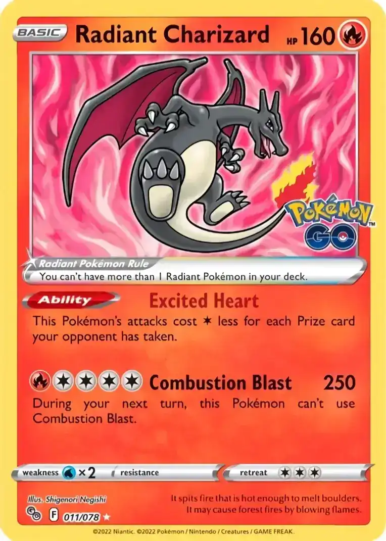 Radiant Charizard