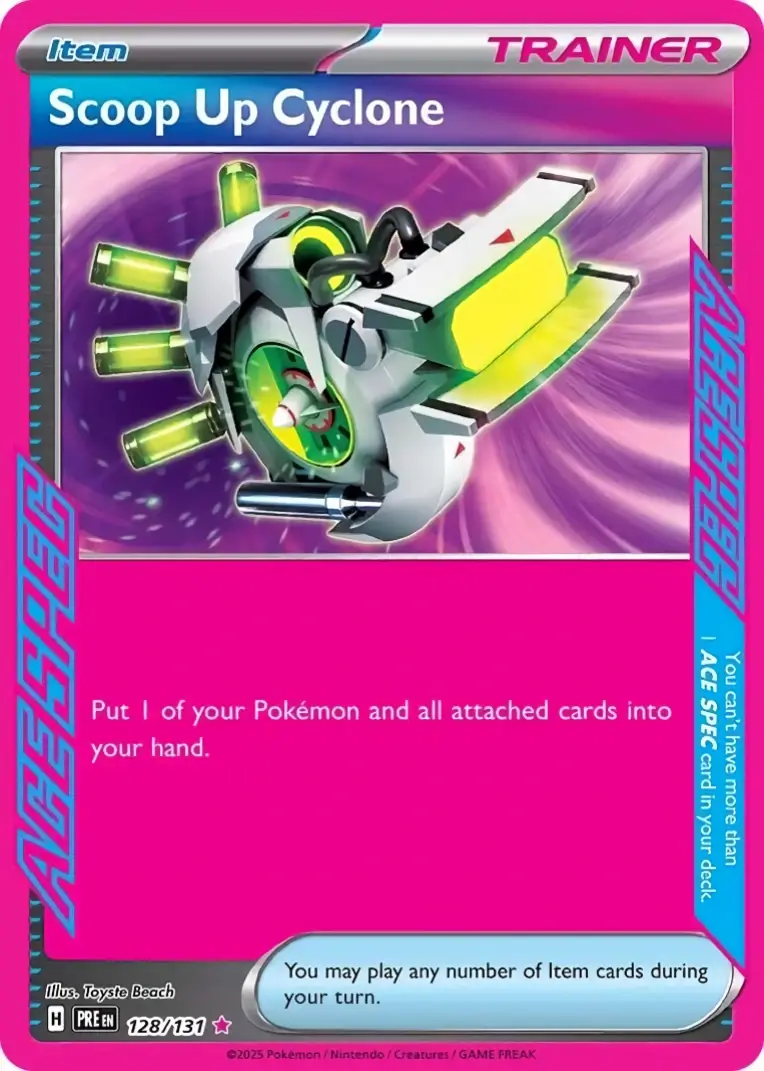 Scoop-Up Cyclone